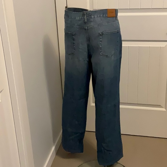 Burberry London Women’s Linen/Cotton Wide Leg Trouser Size 38R - Picture 5 of 12